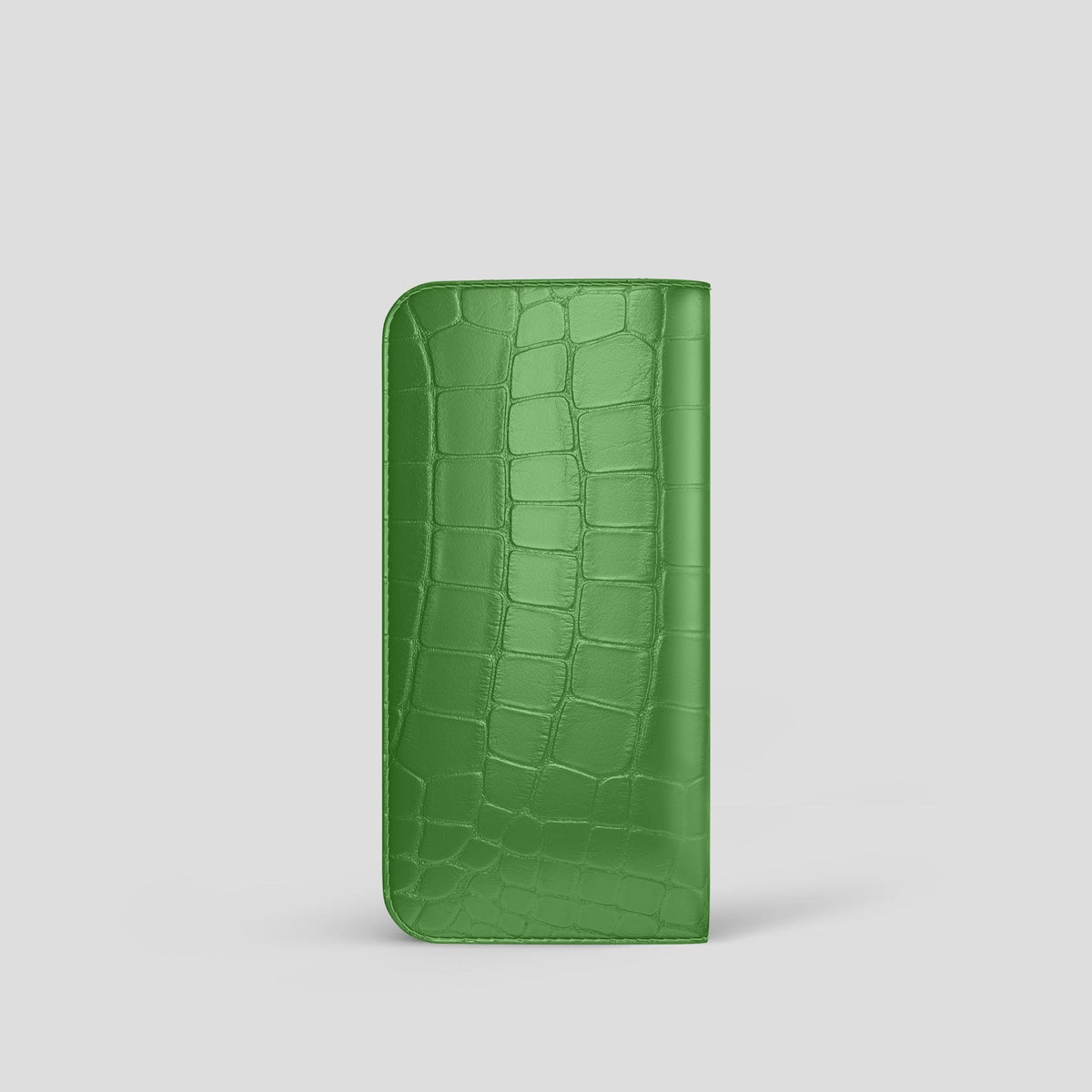 Apple-Green Glasses Case Alligator -2 | Apple-Green