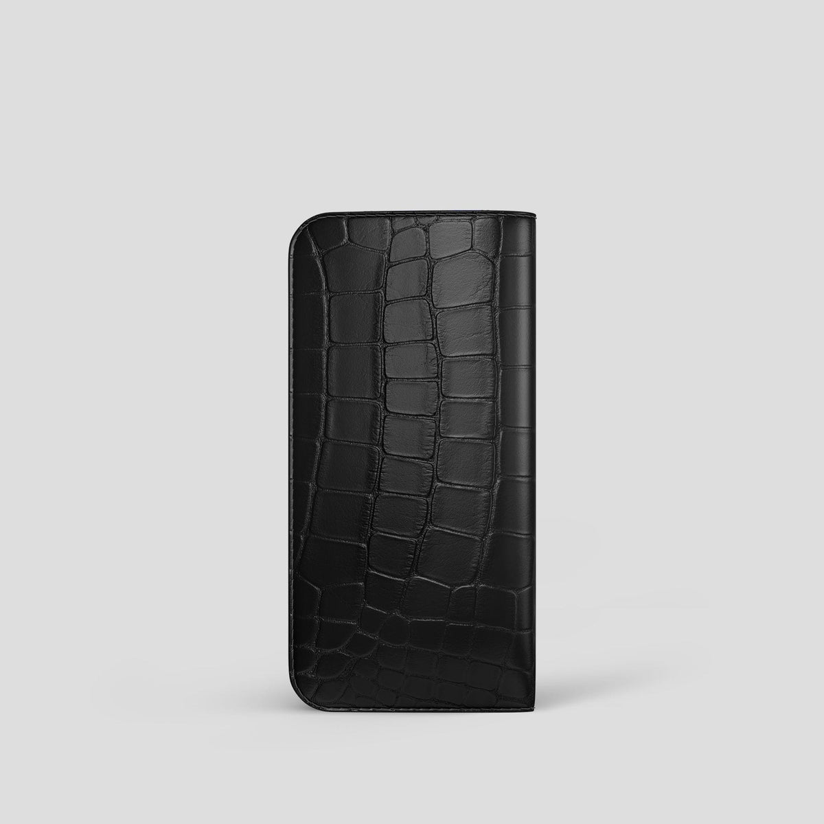 Black Glasses Case Alligator -2 | Black