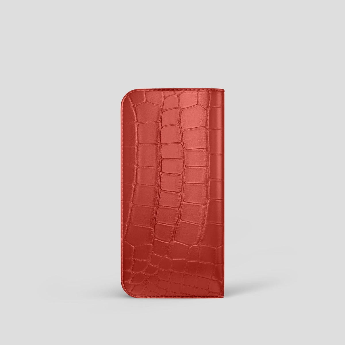 Red Glasses Case Alligator -2 | Red
