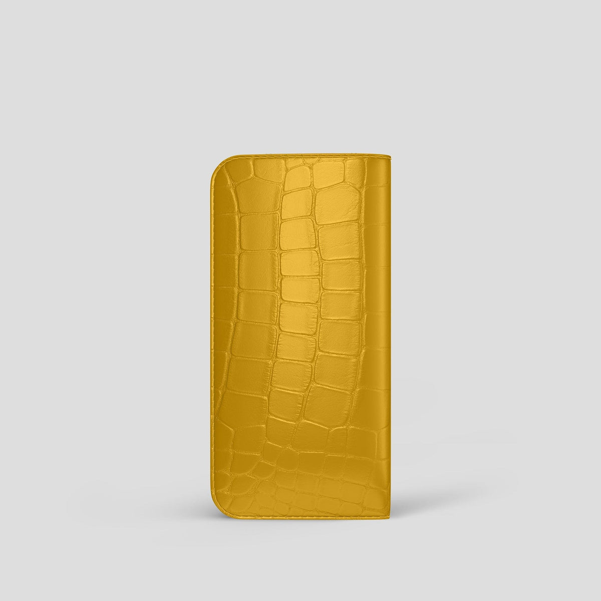 Yellow Glasses Case Alligator -2 | Yellow