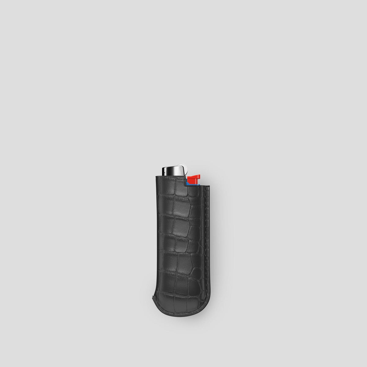 Grey Lighter Case Alligator -1 | Grey