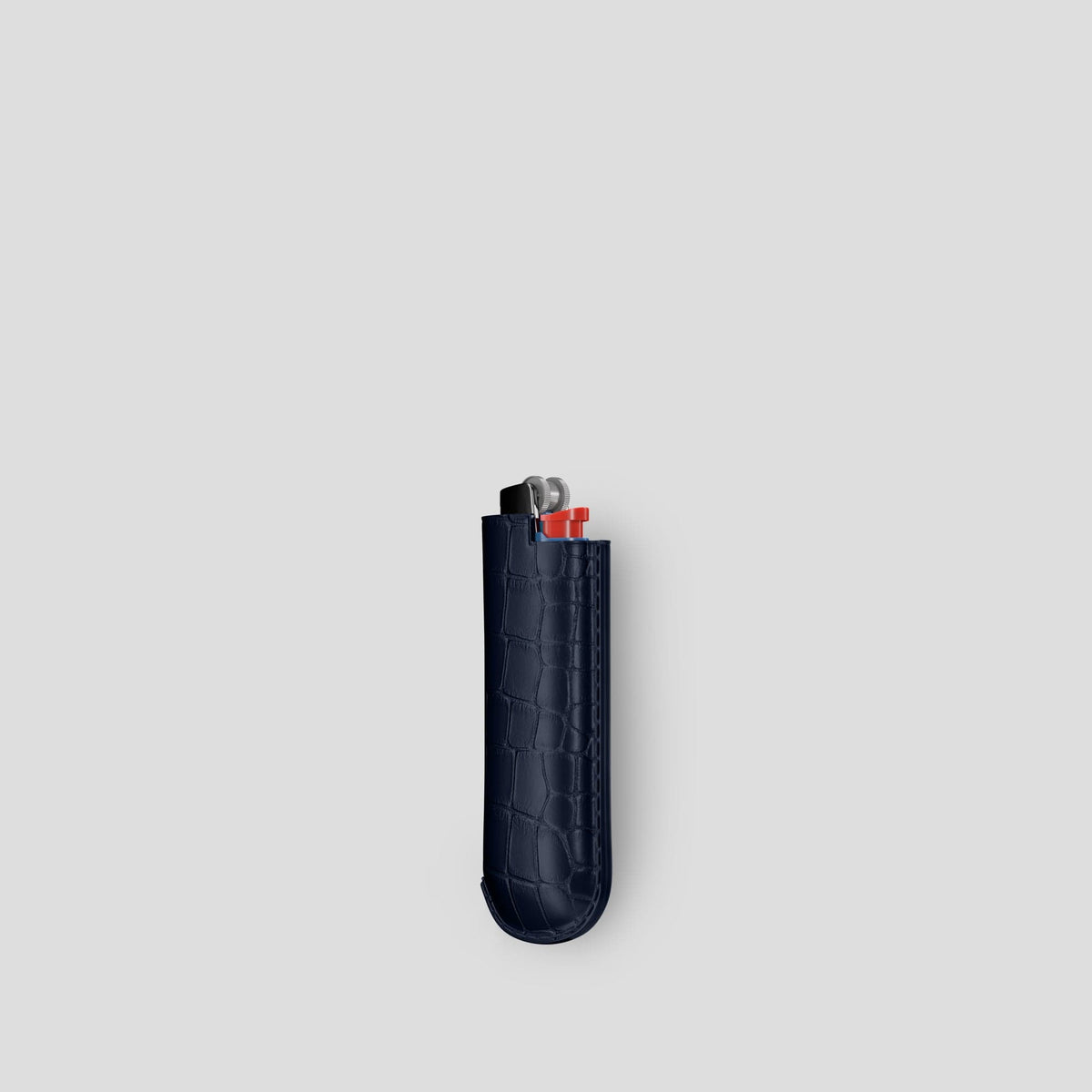Navy Blue Lighter Case Alligator -2 | Navy-Blue