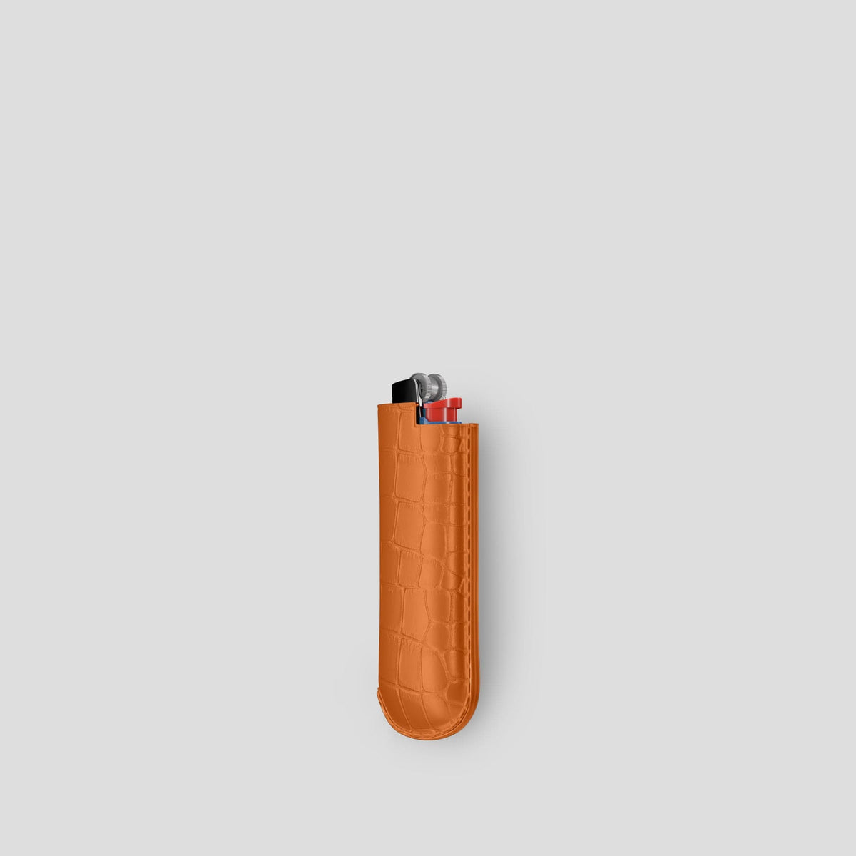 Orange Lighter Case Alligator -2 | Orange