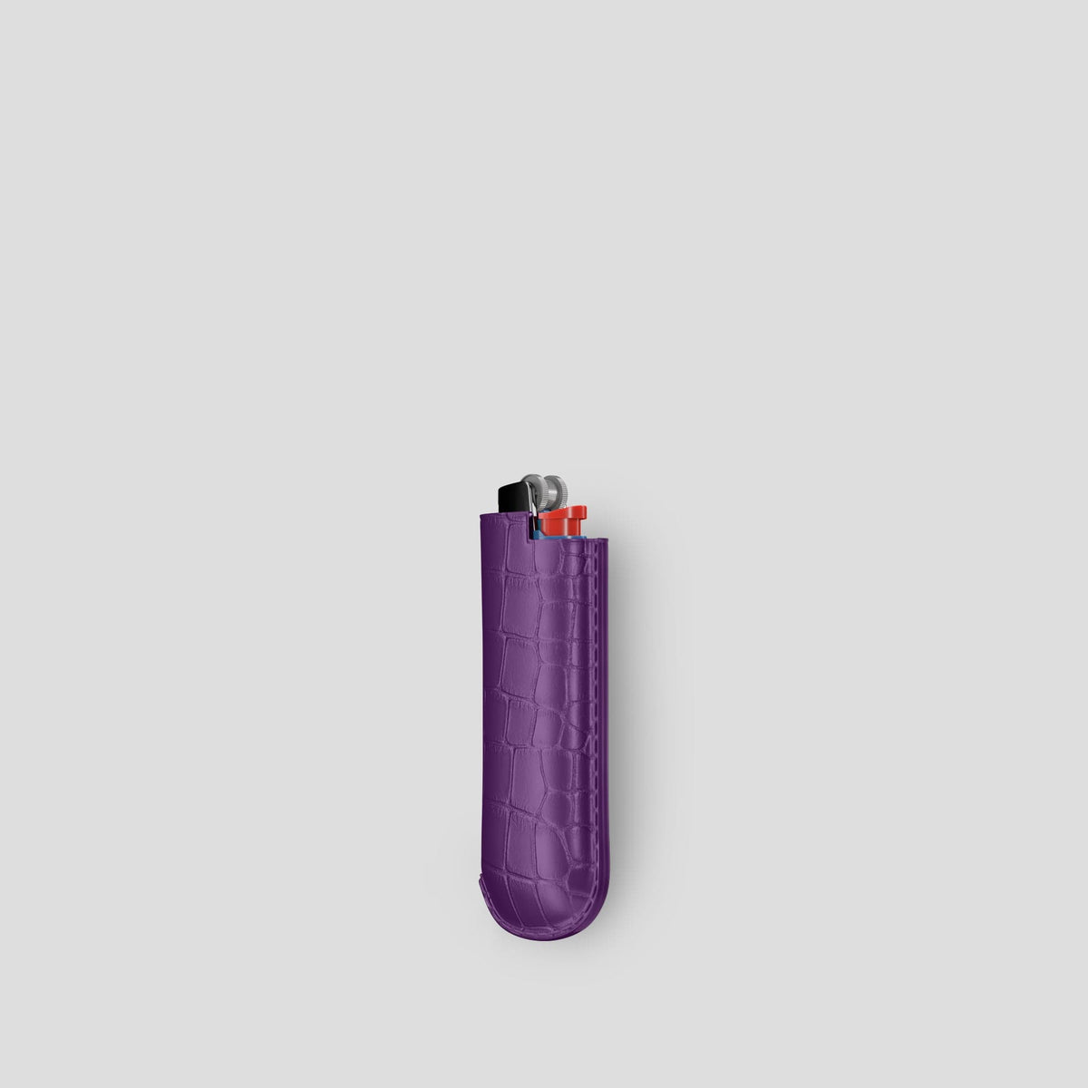 Purple Lighter Case Alligator -2 | Purple
