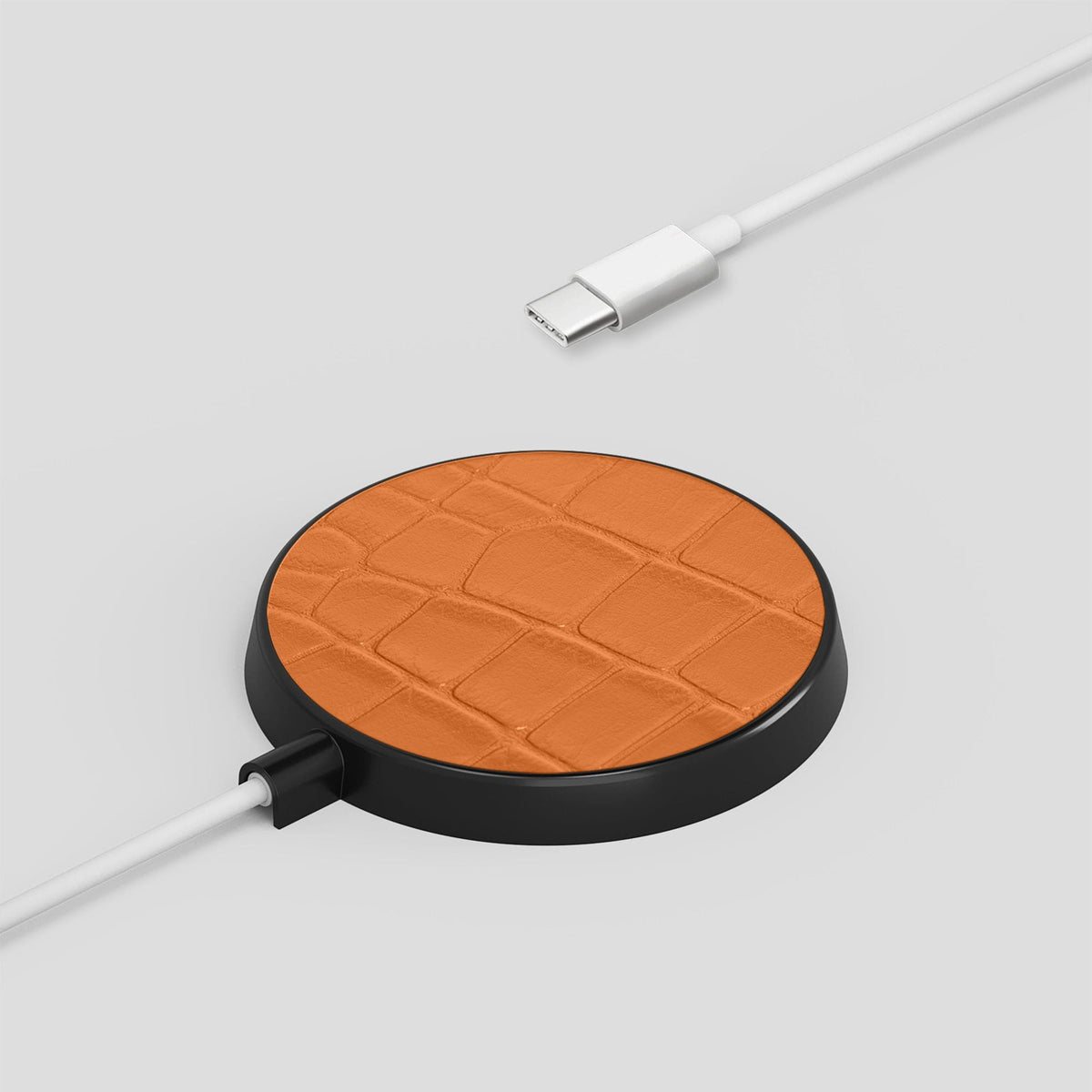 Orange MagSafe Charger Alligator -4 | Orange