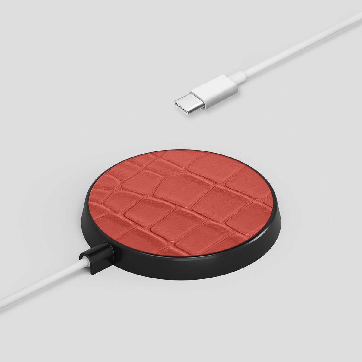 Red MagSafe Charger Alligator -4 | Red