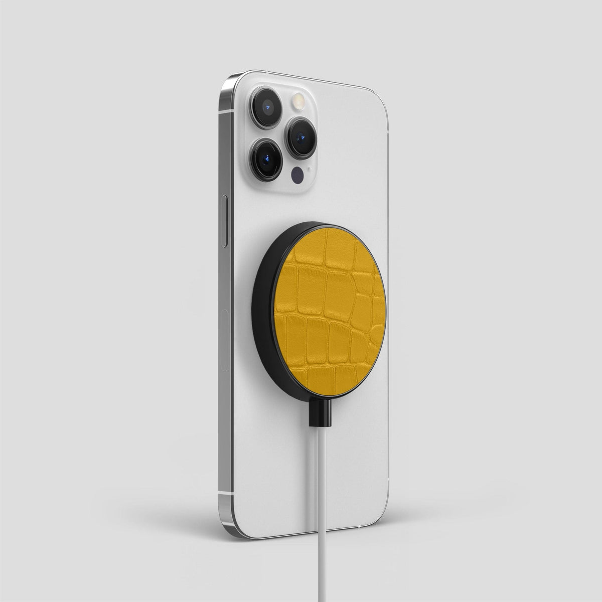 Yellow MagSafe Charger Alligator -1 | Yellow