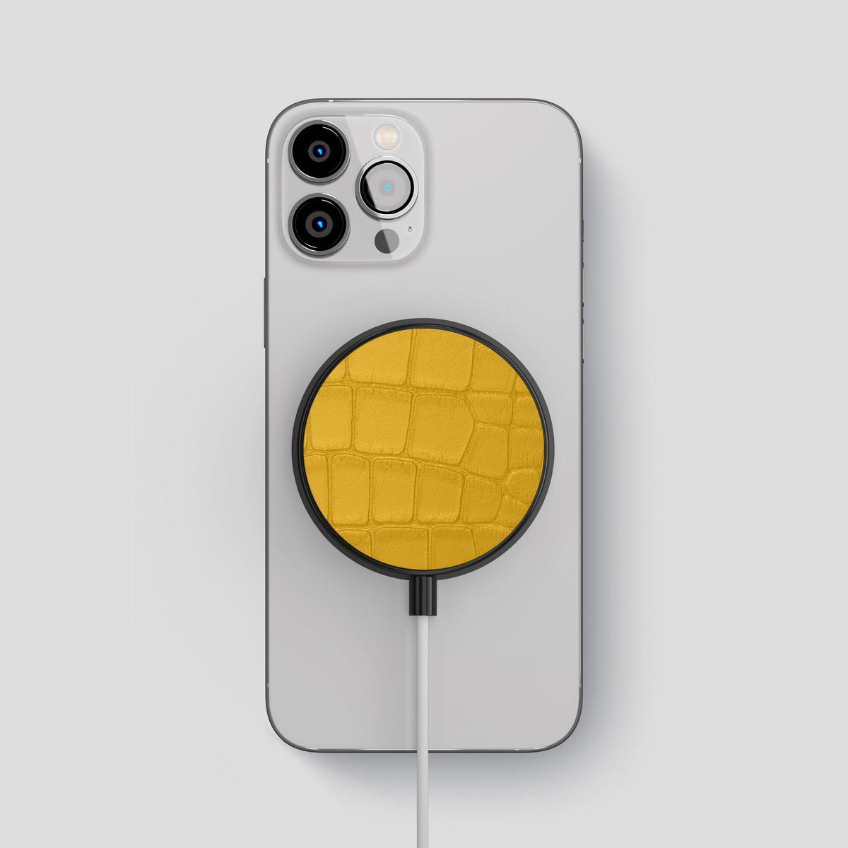 Yellow MagSafe Charger Alligator -2 | Yellow