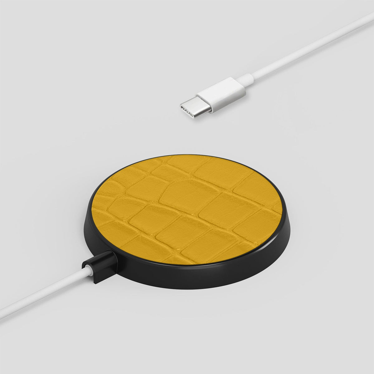 Yellow MagSafe Charger Alligator -4 | Yellow