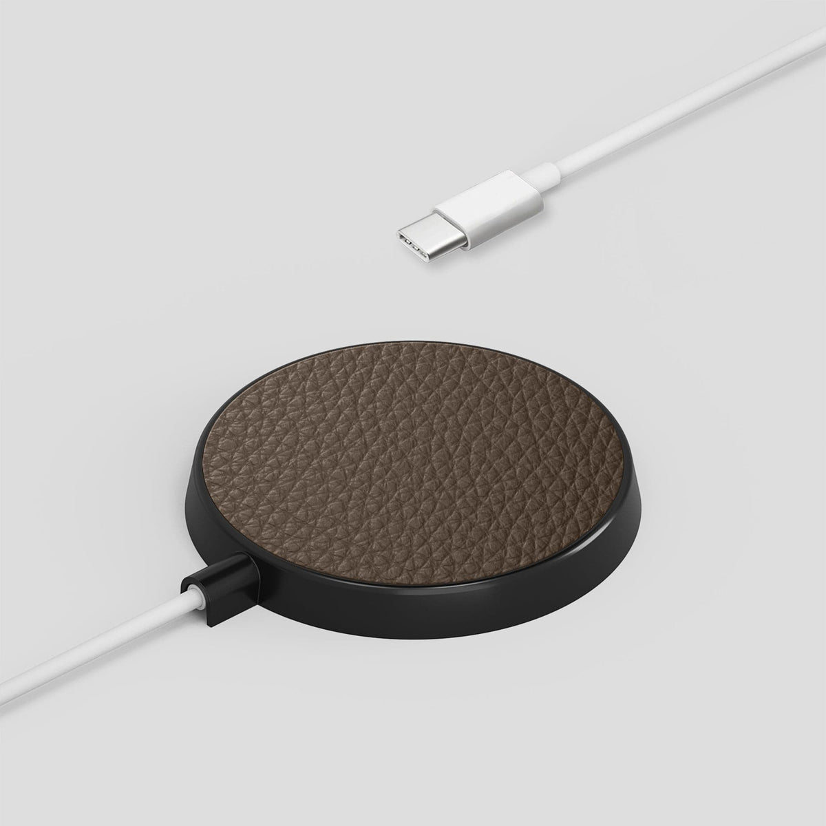 Dark Brown MagSafe Charger Calf -4 | Dark-Brown