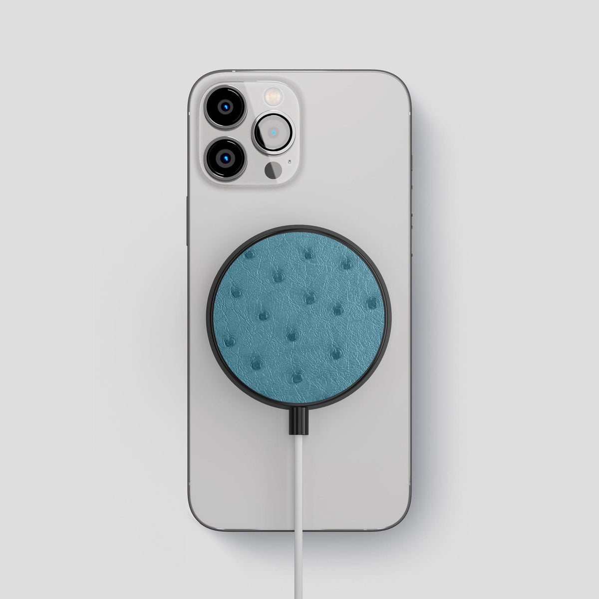 Blue-Jeans MagSafe Charger Ostrich -2 | Blue-Jeans