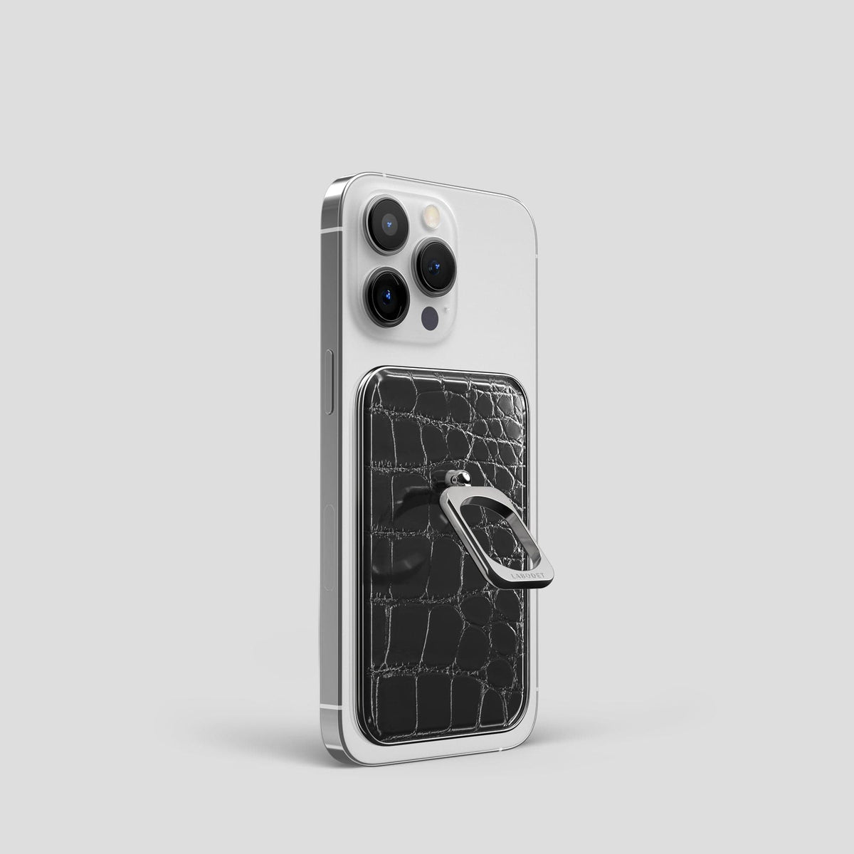 Havana-Black iPhone 14 Pro MagSafe Ring with Steel Metal -1 | Havana-Black-Steel