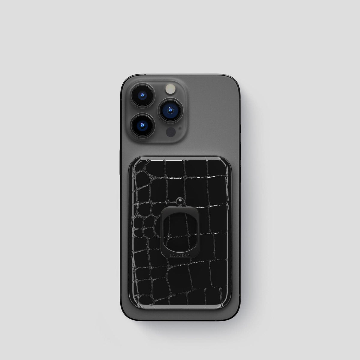 Black MagSafe Ring iPhone 14 Pro with Black Metal -2 | Black-Black