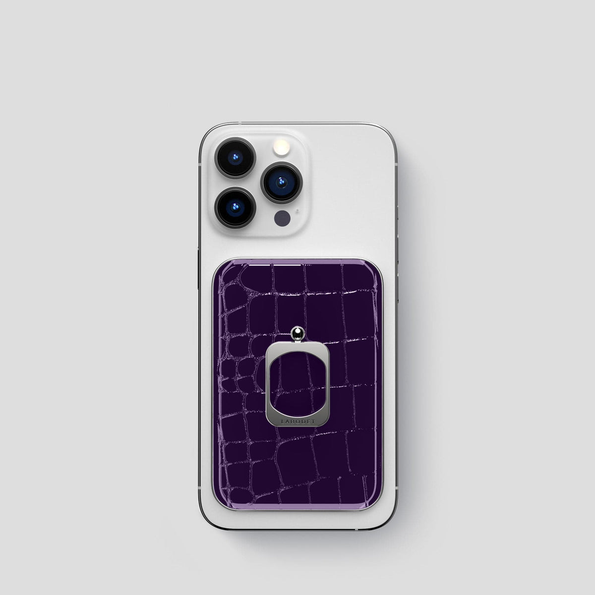 Purple MagSafe Ring iPhone 14 Pro with Steel Metal -2 | Purple-Steel