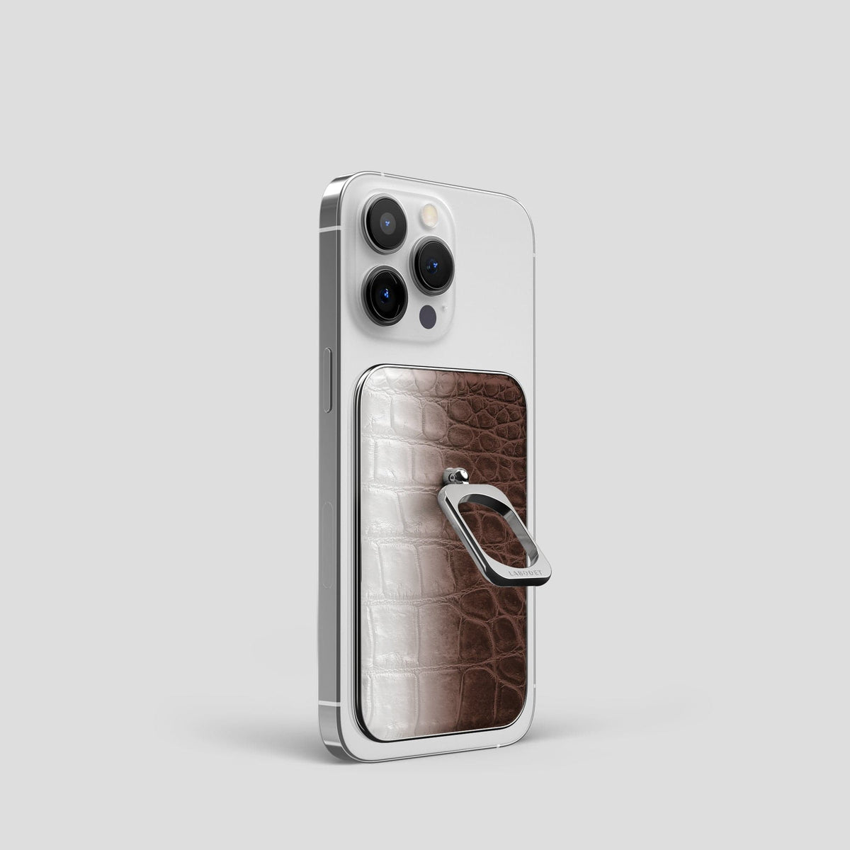 Dark Brown iPhone 14 Pro Himalaya MagSafe Ring with Steel Metal -2 | Dark-Brown-Steel