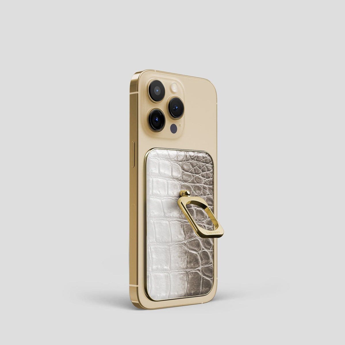 Dark iPhone 14 Pro Himalaya MagSafe Ring with Gold Metal -2 | Dark-Gold