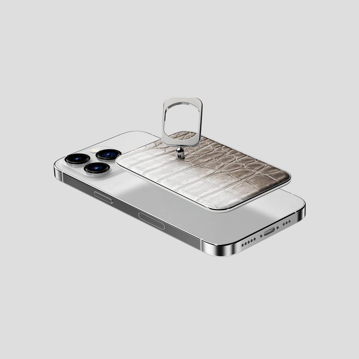 Dark iPhone 14 Pro Himalaya MagSafe Ring with Steel Metal -4 | Dark-Steel