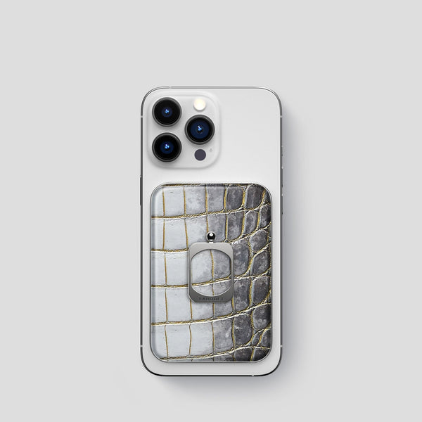 MagSafe Ring For iPhone 14 Pro In Himalayan Crocodile
