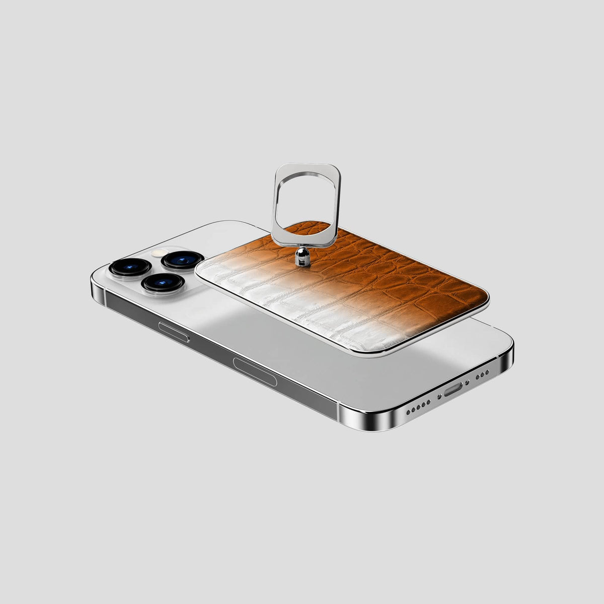 Orange iPhone 14 Pro Himalaya MagSafe Ring with Steel Metal -4 | Orange-Steel