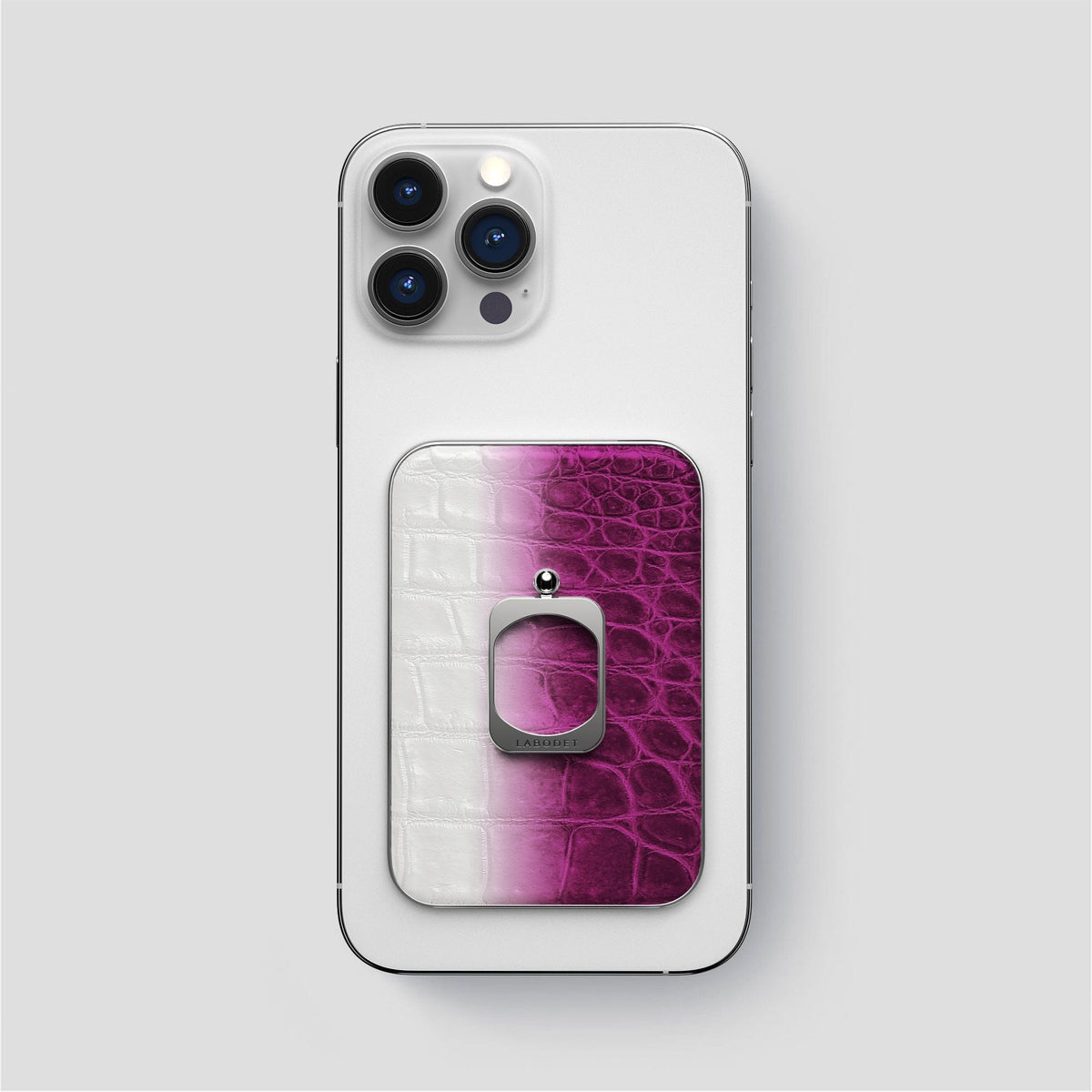 Fuchsia iPhone 14 Pro Max Himalaya MagSafe Ring with Steel Metal -1 | Fuchsia-Steel