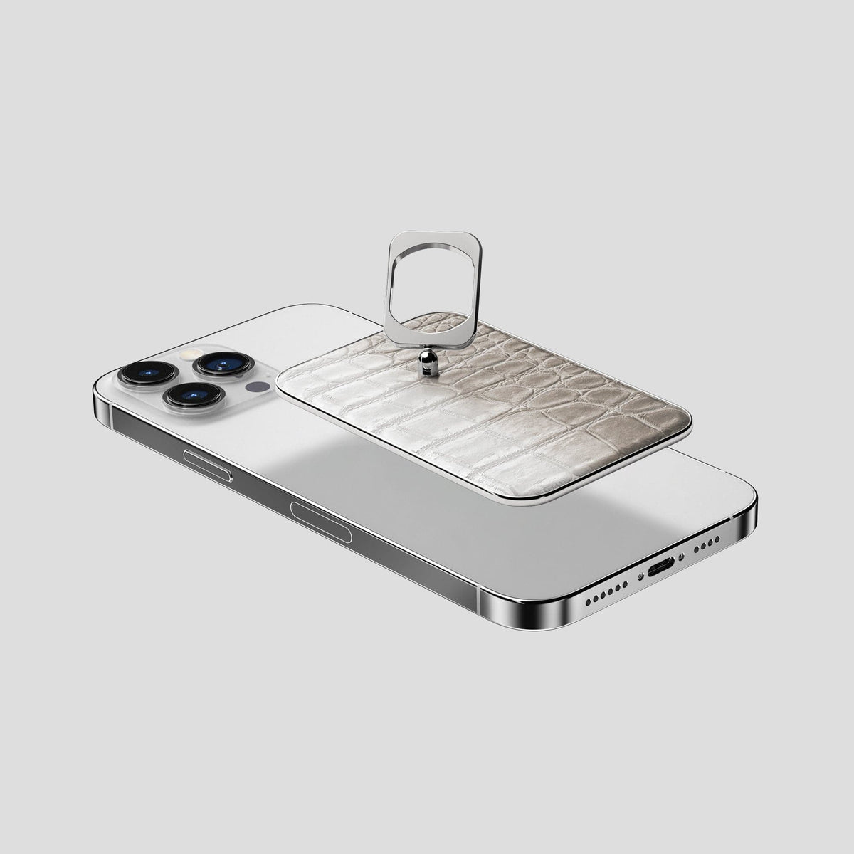 Light iPhone 14 Pro Max Himalaya MagSafe Ring with Steel Metal -4 | Light-Steel