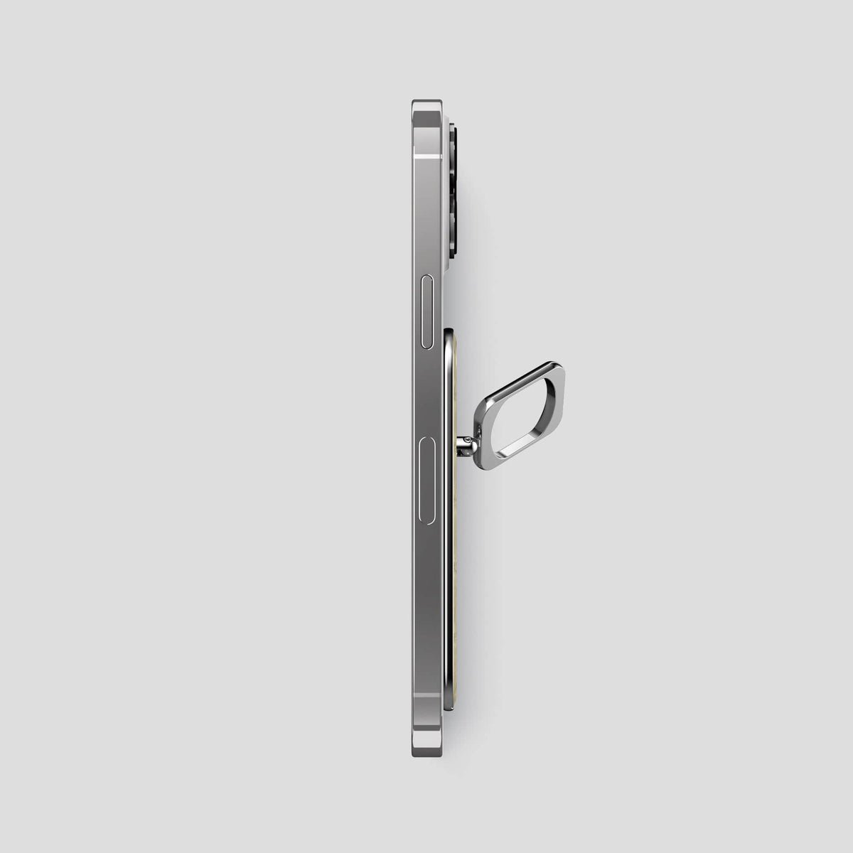 Natural iPhone 14 Pro Max Himalaya MagSafe Ring with Steel Metal -3 | Natural-Steel