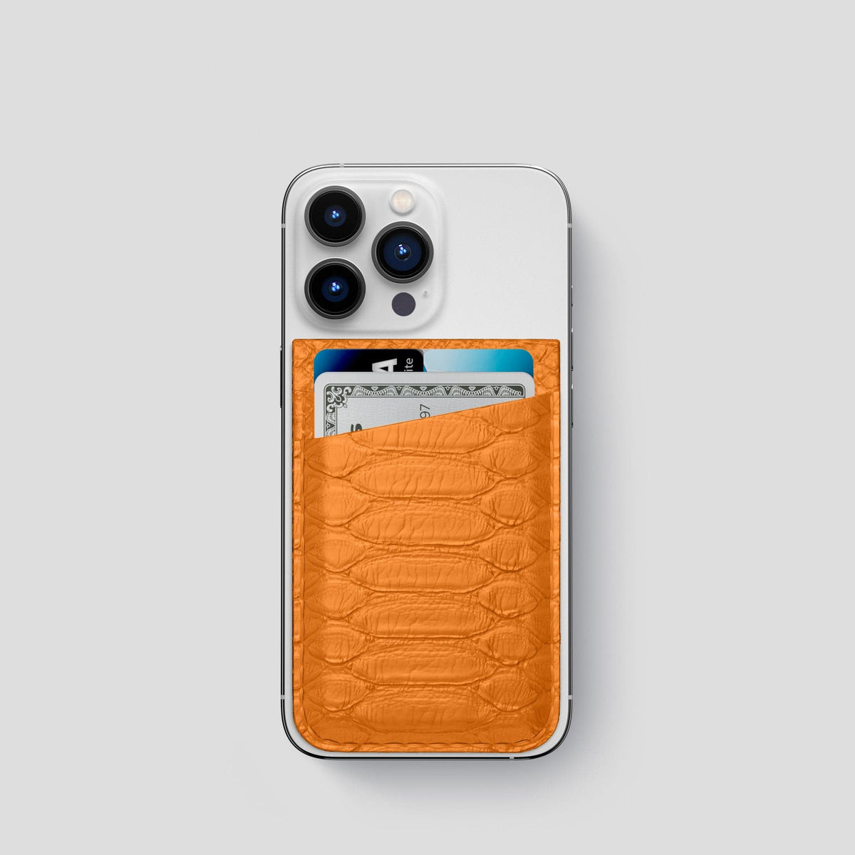 Orange iPhone 13 Pro MagSafe Wallet Python -1 | Orange