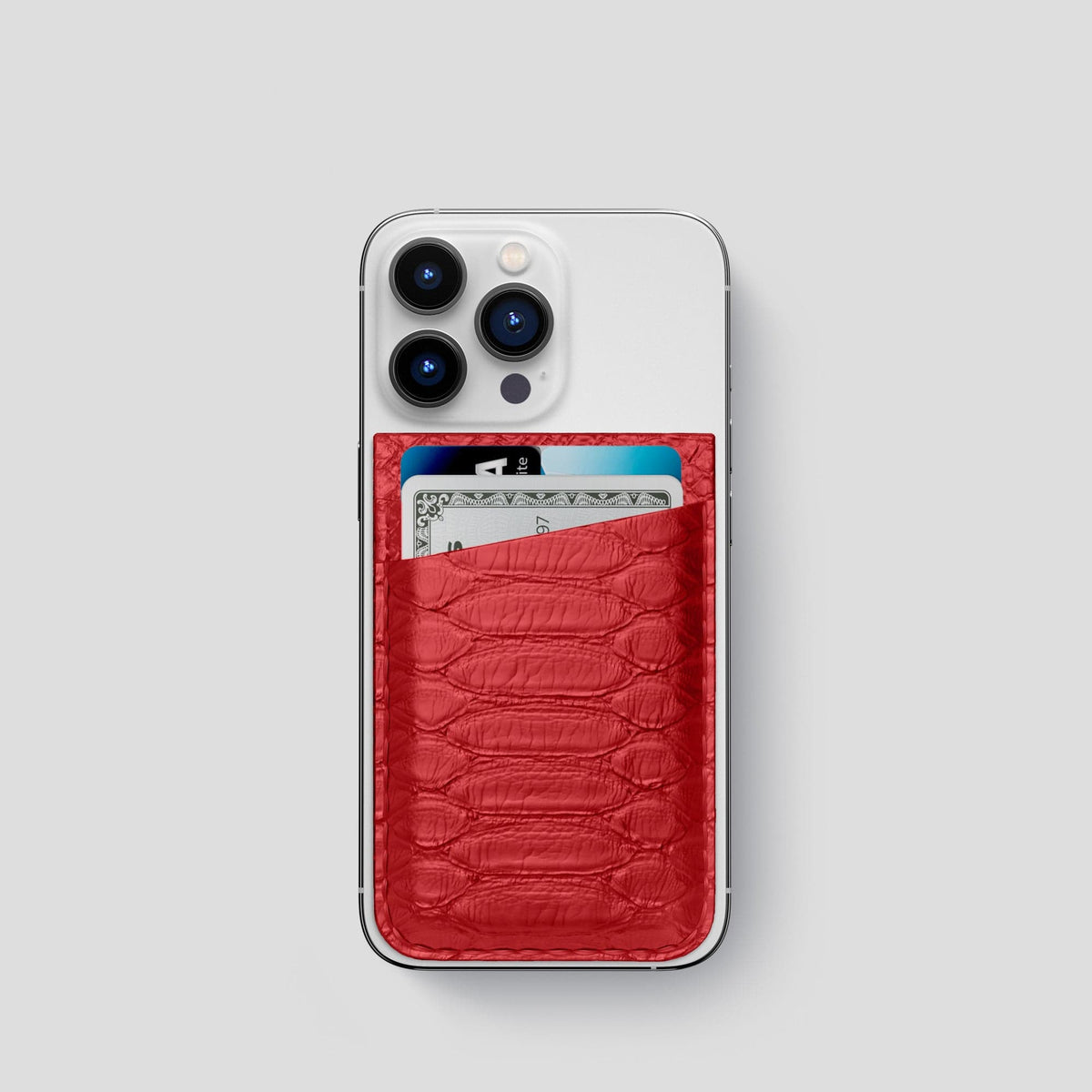 Red iPhone 13 Pro MagSafe Wallet Python -1 | Red
