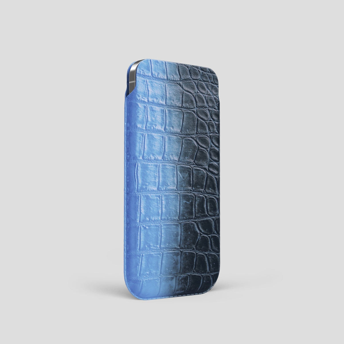 Lavender iPhone 14 Pro Himalaya Pouch Case Himalayan Crocodile -2 | Lavender