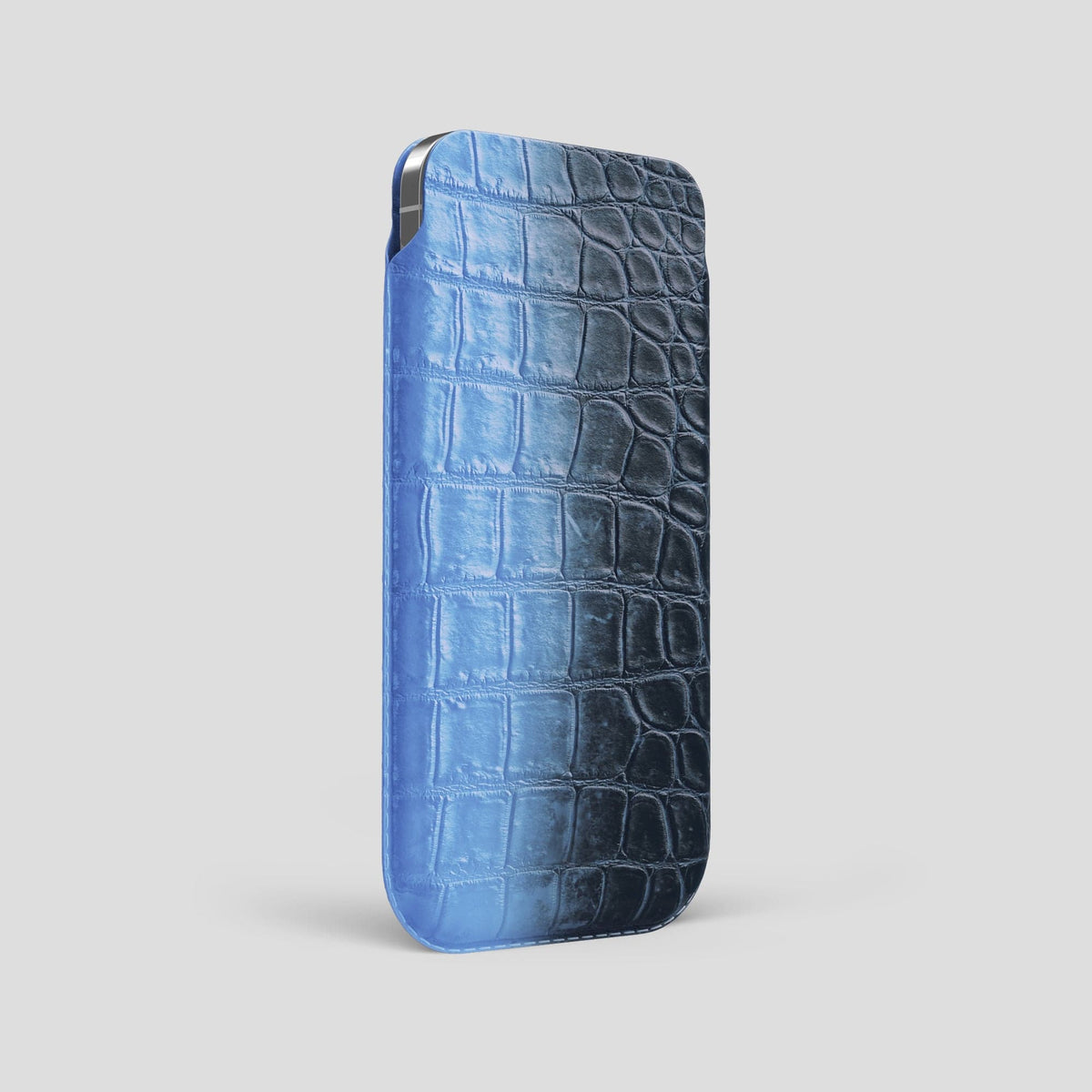 Lavender iPhone 13 Pro Max Himalaya Pouch Case Himalayan Crocodile -2 | Lavender
