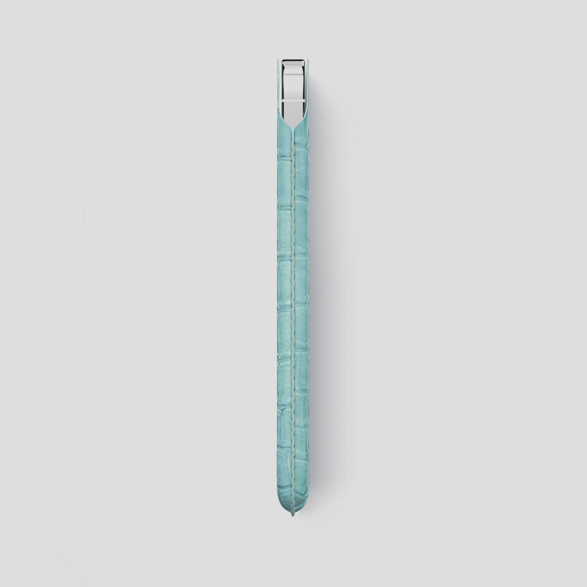 Light-Mint iPhone 14 Pro Max Himalaya Pouch Case Himalayan Crocodile -3 | Light-Mint