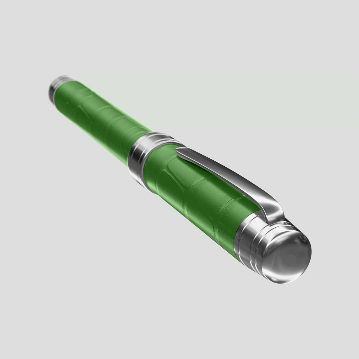 Apple-Green Rollerball Pen Alligator -3 | Apple-Green