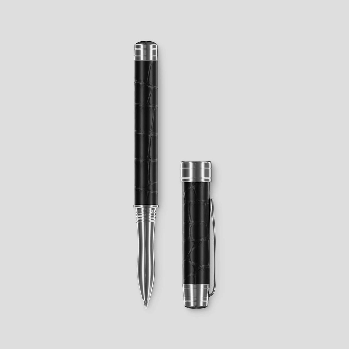 Black Rollerball Pen Alligator -1 | Black