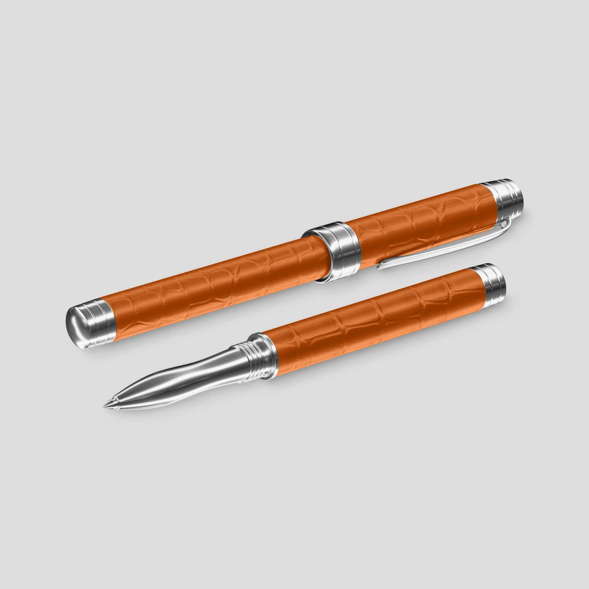 Orange Rollerball Pen Alligator -2 | Orange