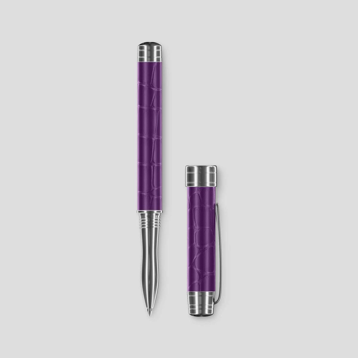Purple Rollerball Pen Alligator -1 | Purple