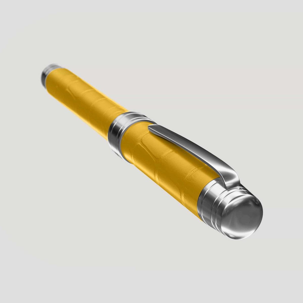 Yellow Rollerball Pen Alligator -3 | Yellow