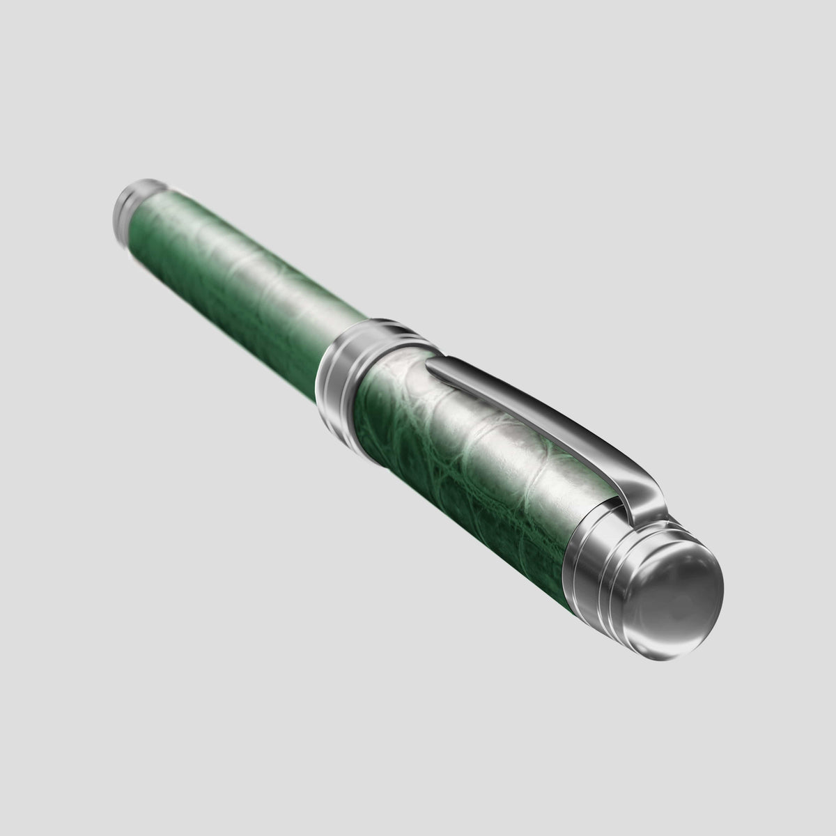 Green Rollerball Pen Himalayan Crocodile -3 | Green