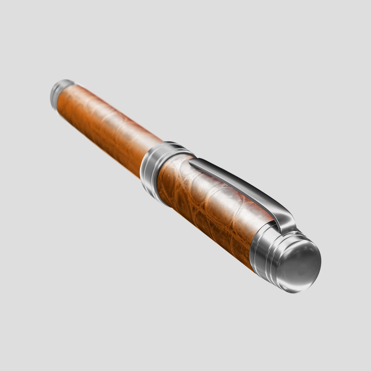 Orange Rollerball Pen Himalayan Crocodile -3 | Orange