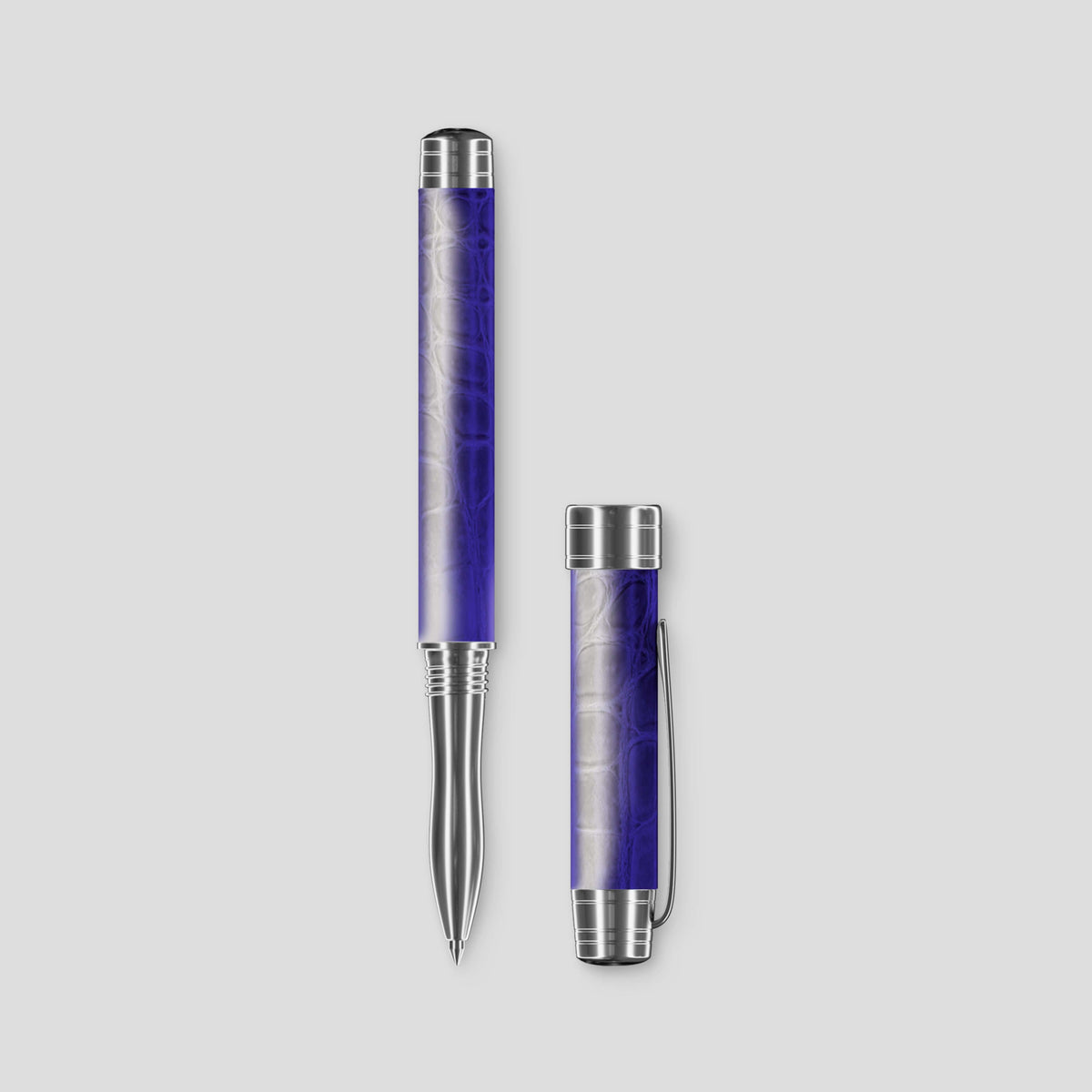 Purple Rollerball Pen Himalayan Crocodile -2 | Purple