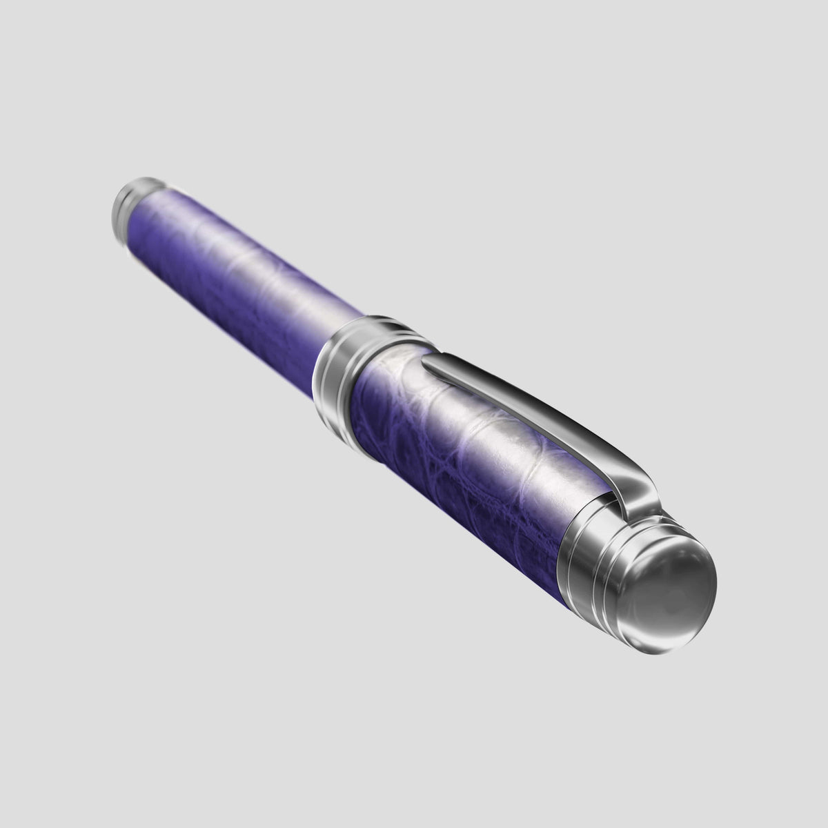 Purple Rollerball Pen Himalayan Crocodile -3 | Purple