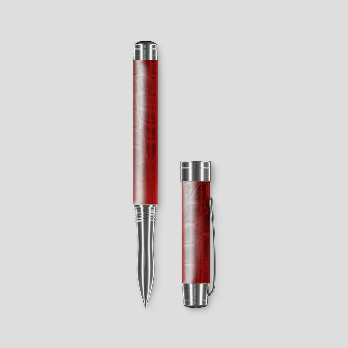 Red Rollerball Pen Himalayan Crocodile -2 | Red
