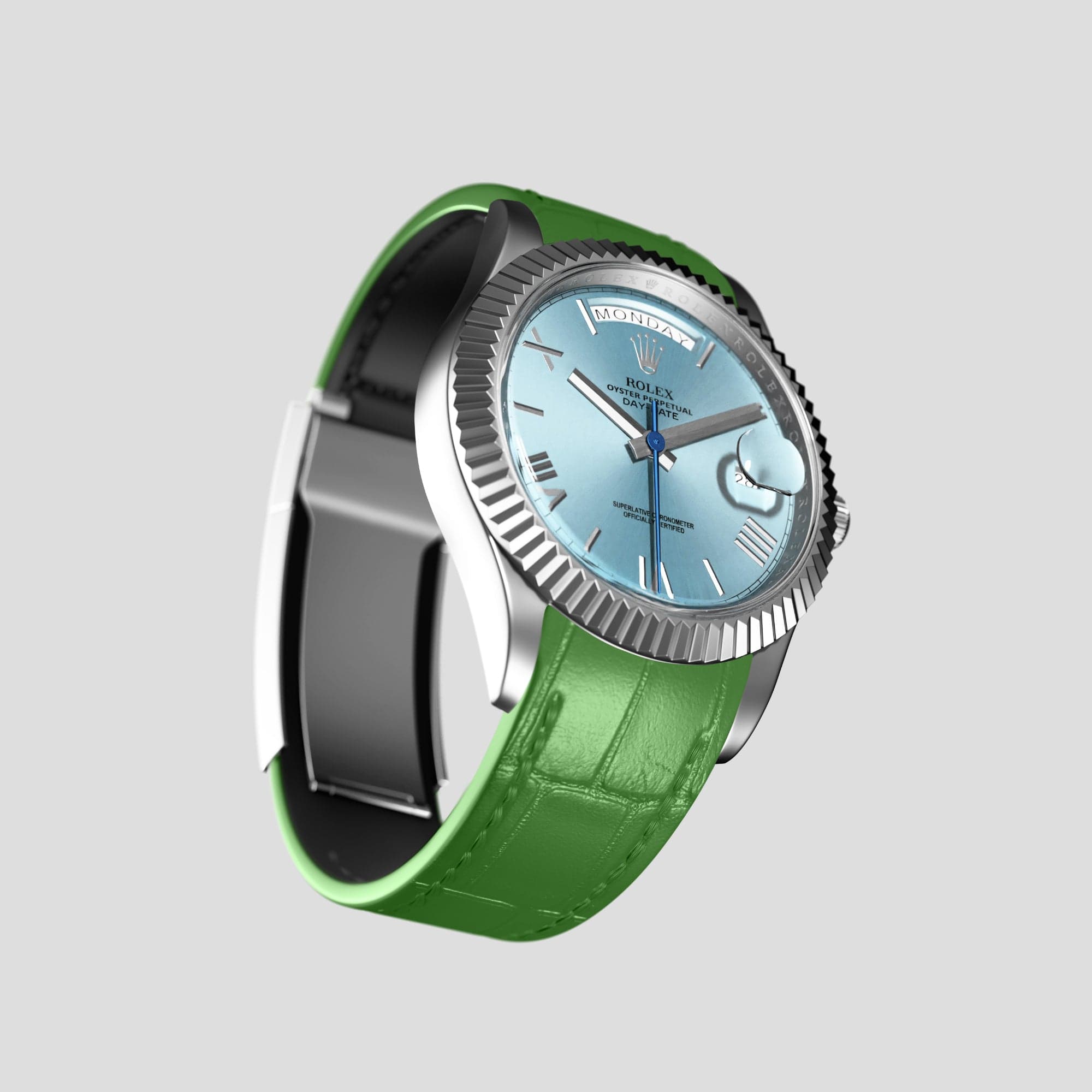 Sport Band For Rolex Day Date 36mm In Alligator Labodet