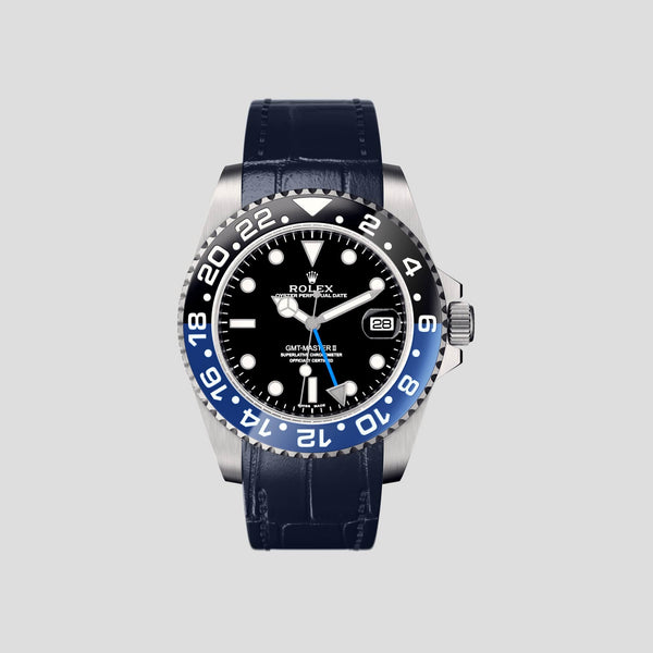 Sport Band For Rolex GMT Master II In Alligator