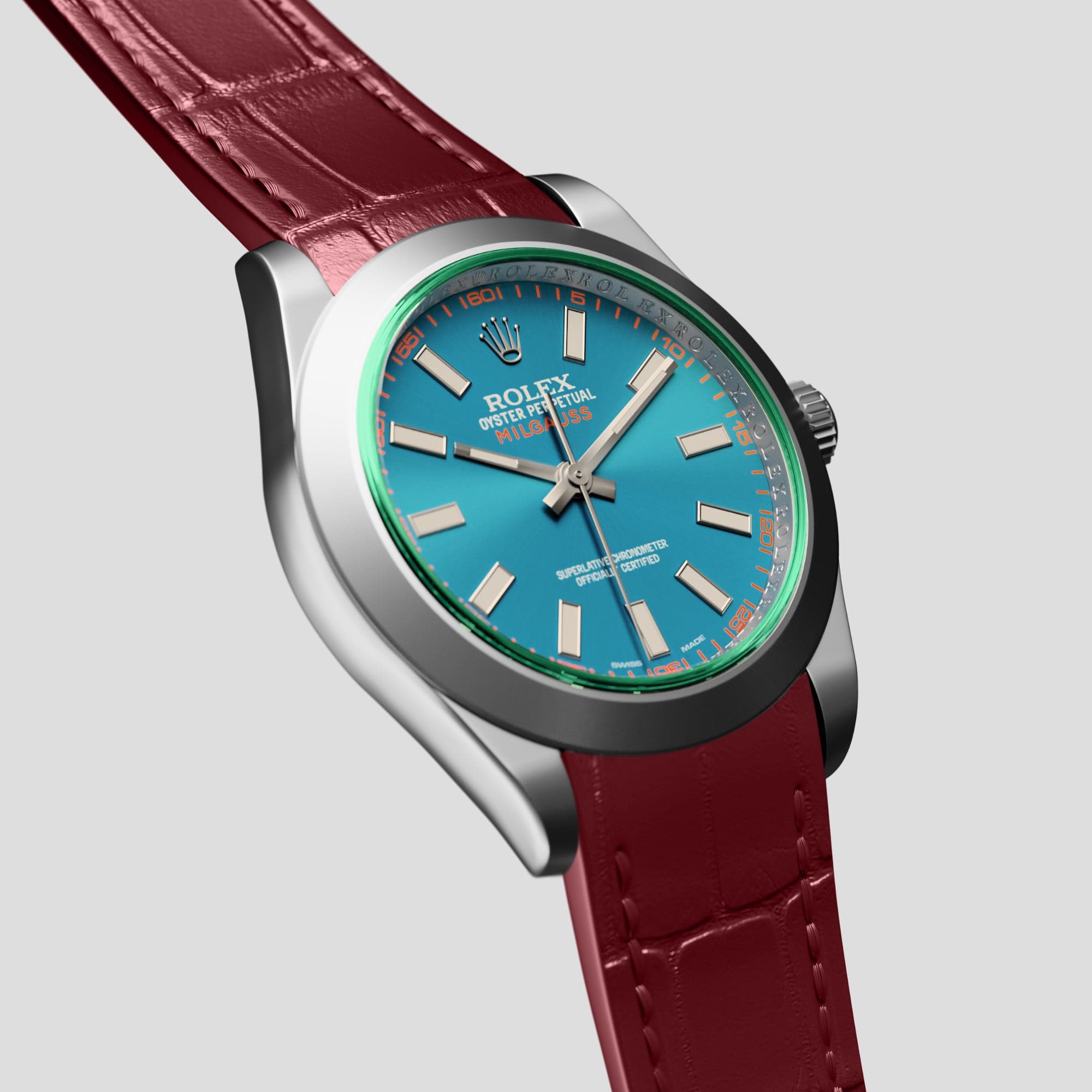 Rolex milgauss band best sale