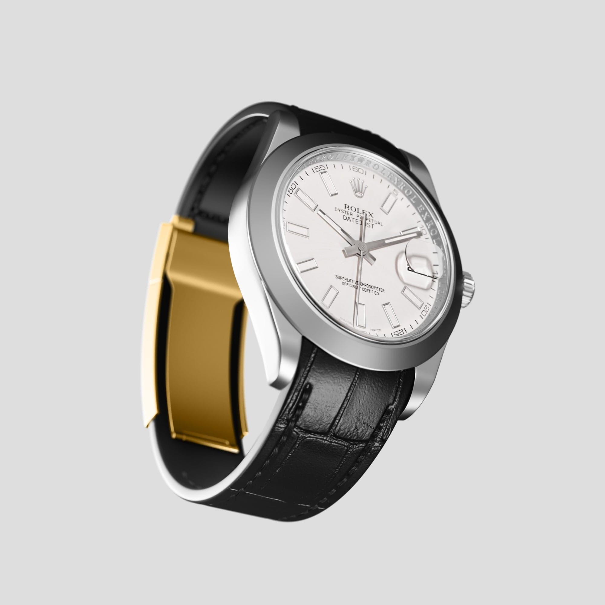 Sport Band For Rolex Datejust 41mm In Alligator – Labodet
