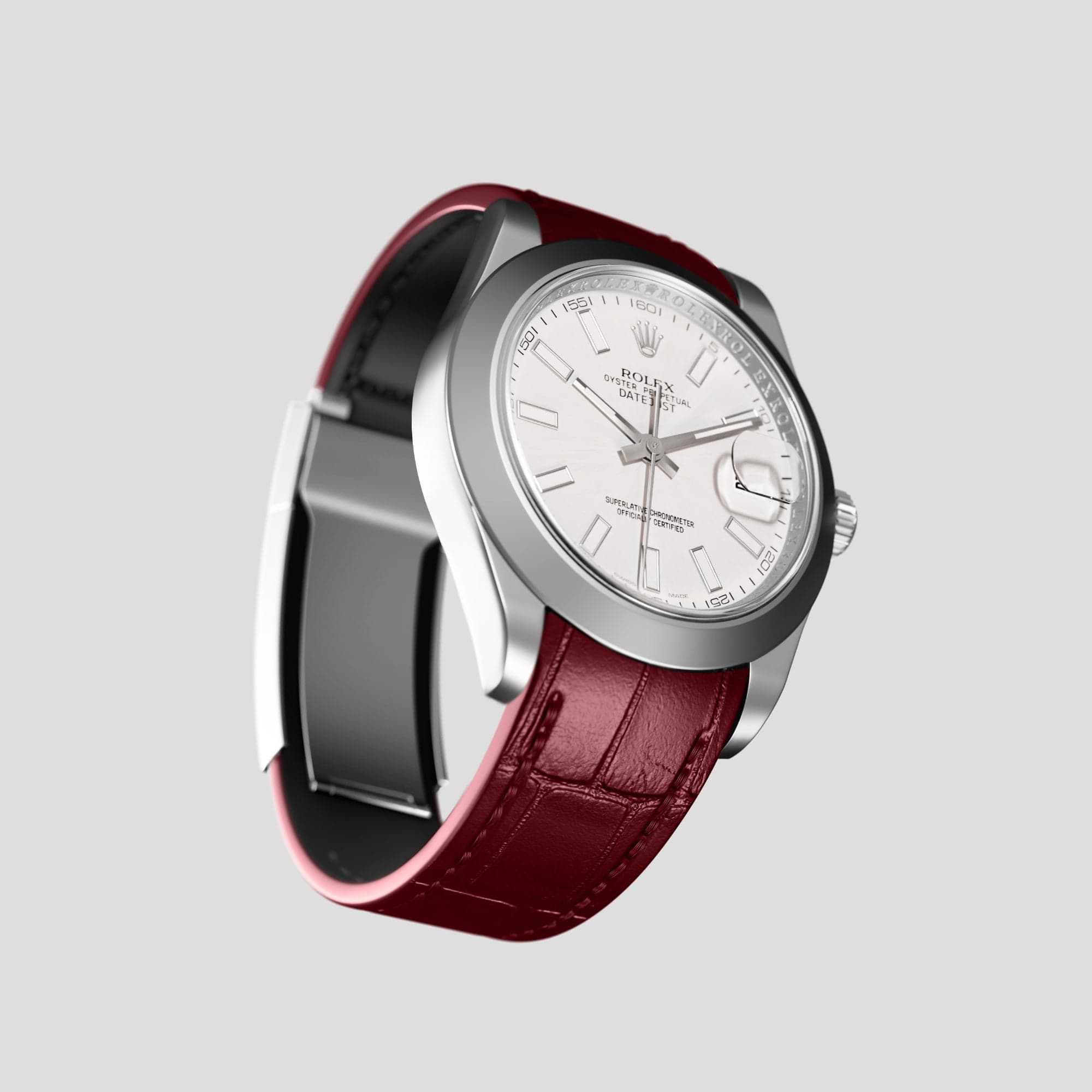 Sport Band For Rolex Datejust 41mm In Alligator Labodet