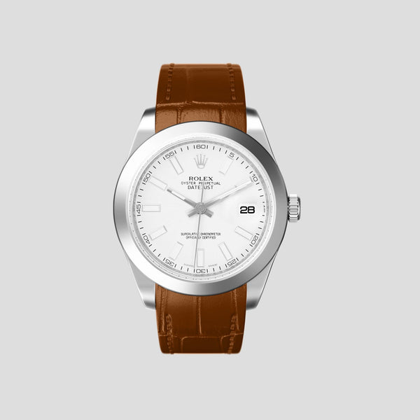 Sport Band For Rolex Datejust 36mm In Alligator