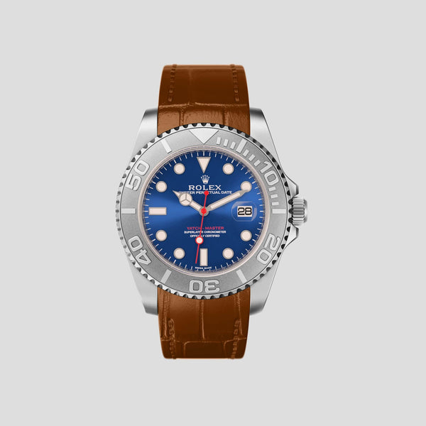 Sport Band For Rolex Yacht-Master 40mm In Alligator