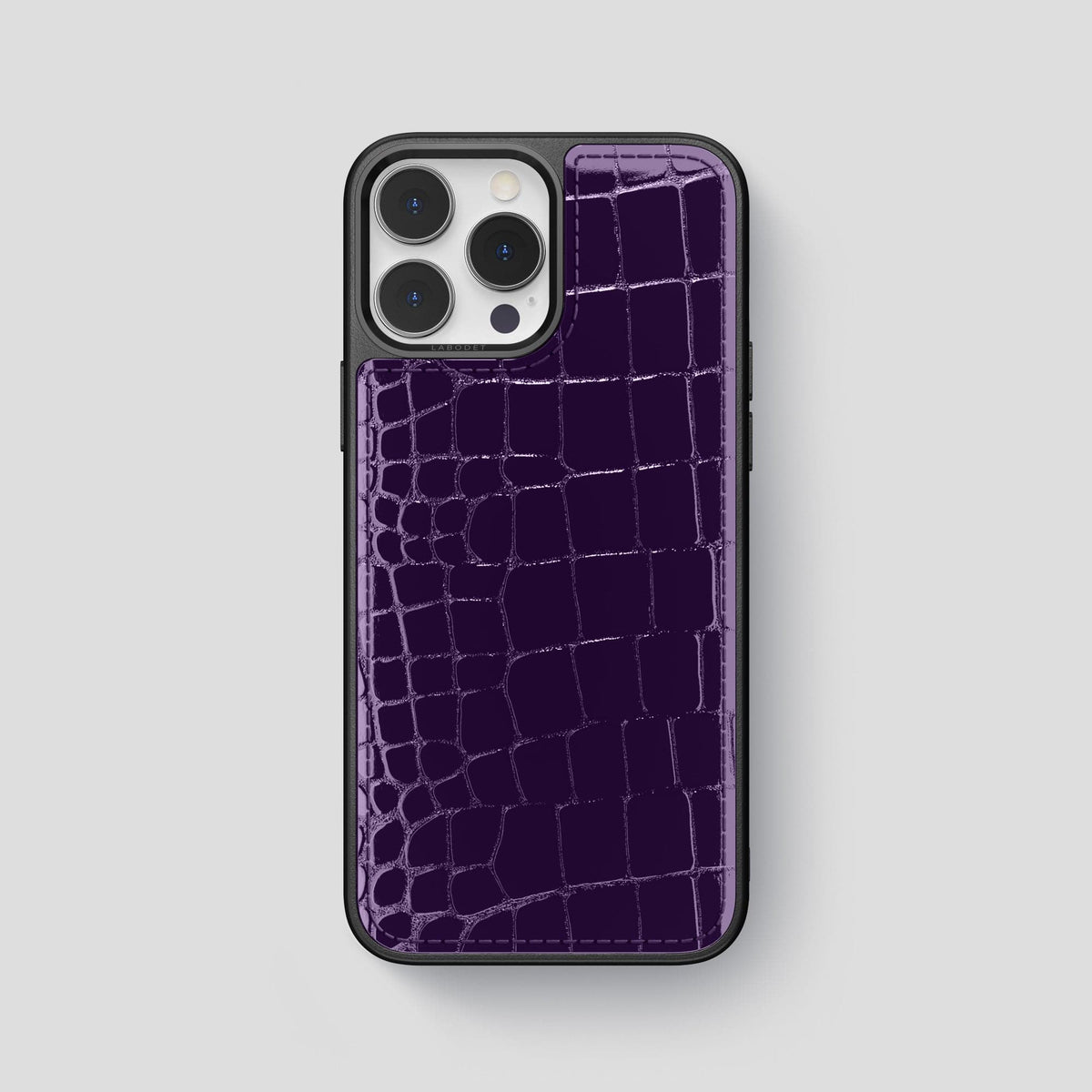Purple Sport iPhone 14 Pro Shiny Alligator -1 | Purple