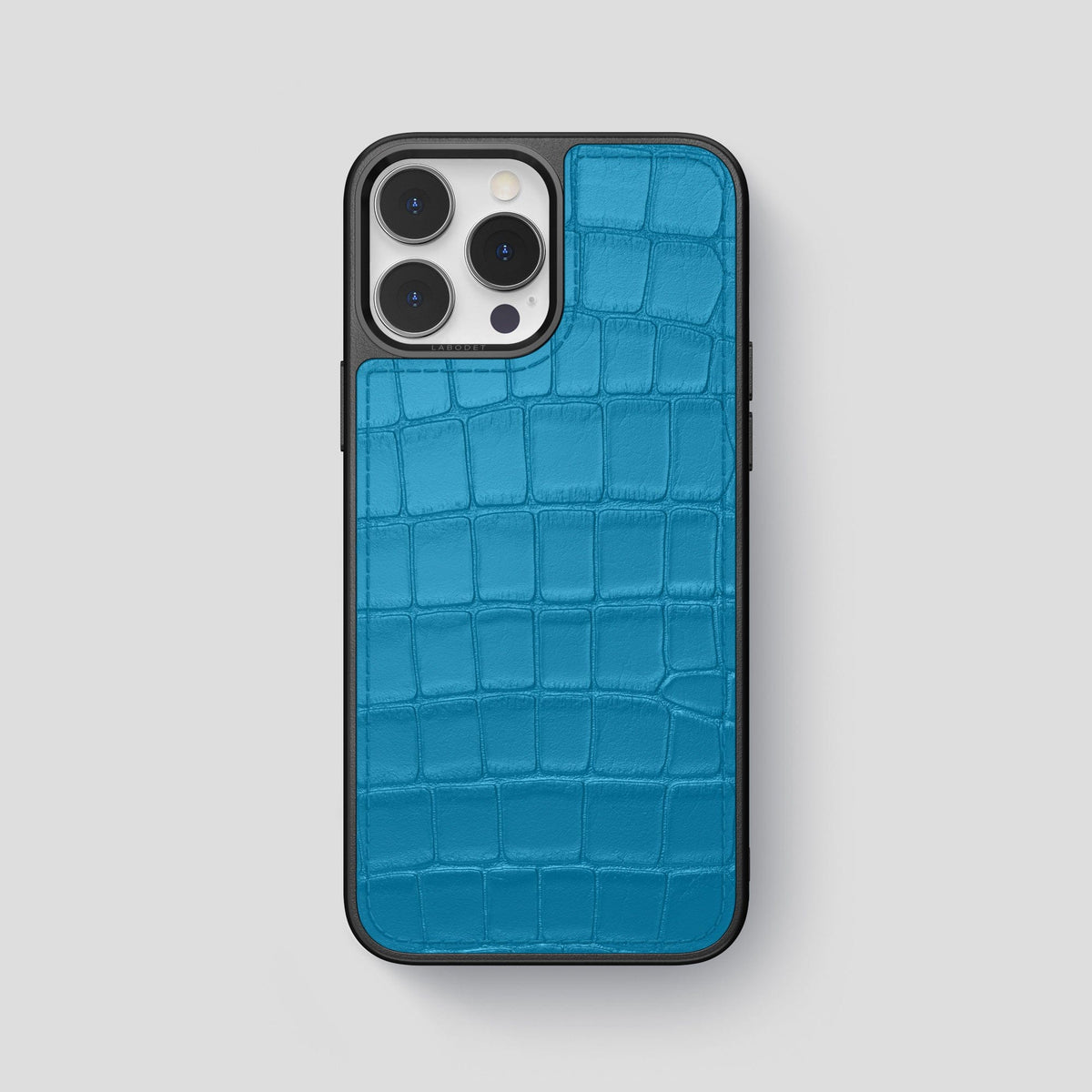 Curaçao-Blue iPhone 14 Pro Max Sport Case Alligator -1 | Curaçao-Blue